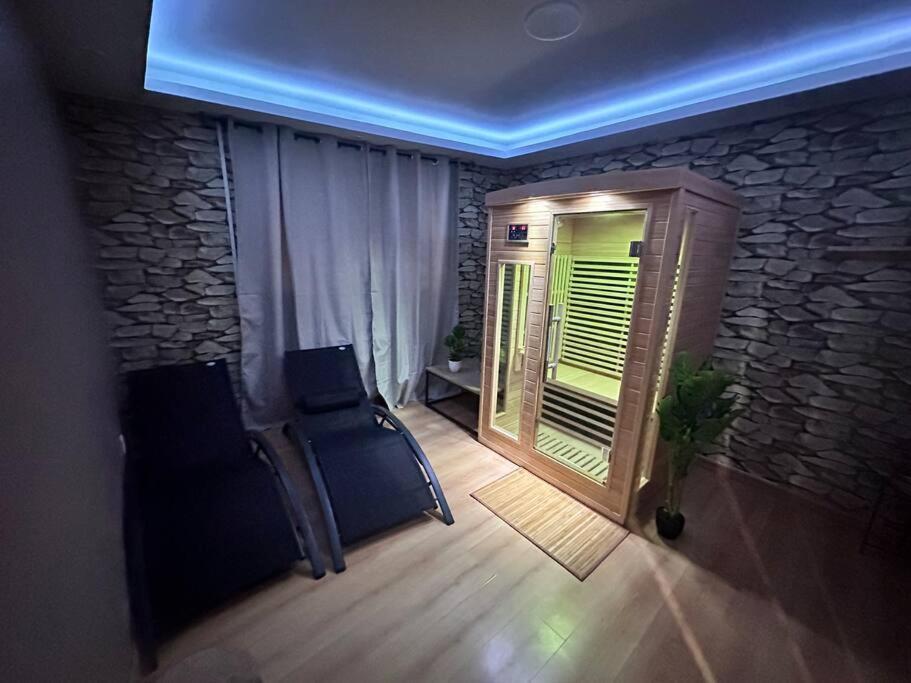 E Servagnat T3 Luxe Avec Sauna Jacuzzi Et Hammam 埃佩尔奈 外观 照片