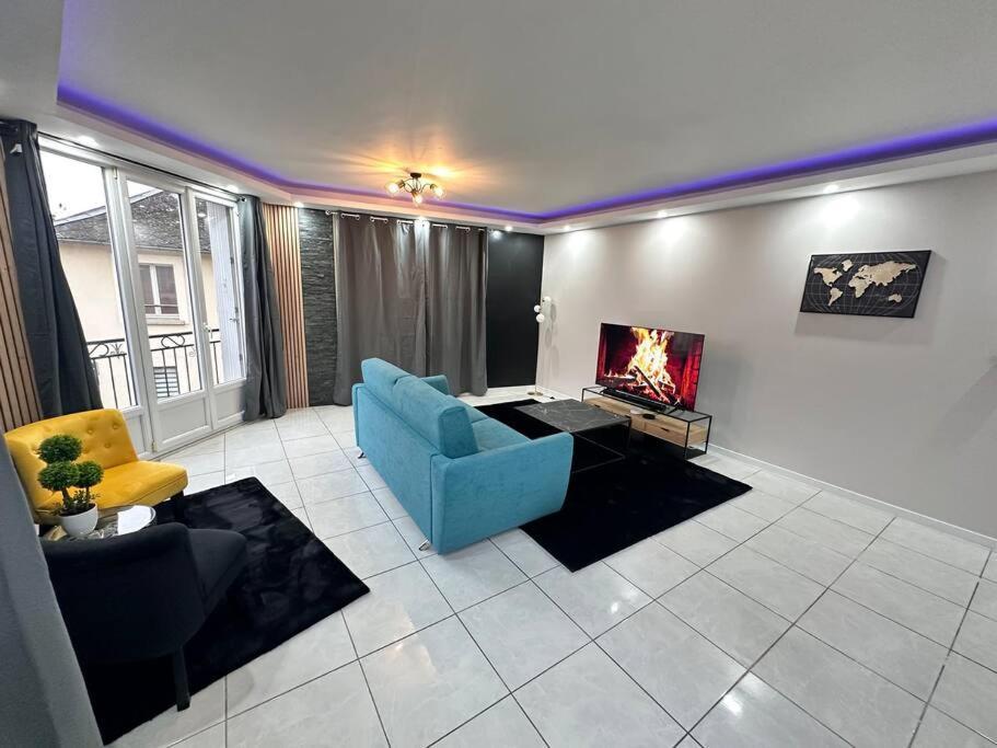 E Servagnat T3 Luxe Avec Sauna Jacuzzi Et Hammam 埃佩尔奈 外观 照片